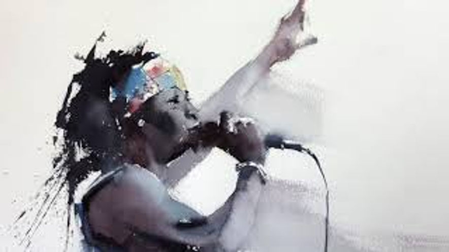 #34 African Rhythm (Watercolor Portrait Tutorial)